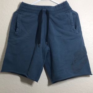Blue Nike shorts
